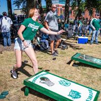 Tailgate and Football Game